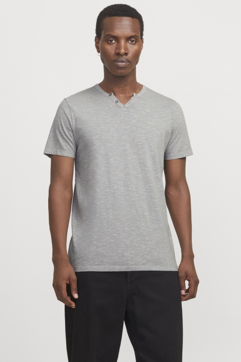 Jack & Jones jjesplit neck tee ss noos